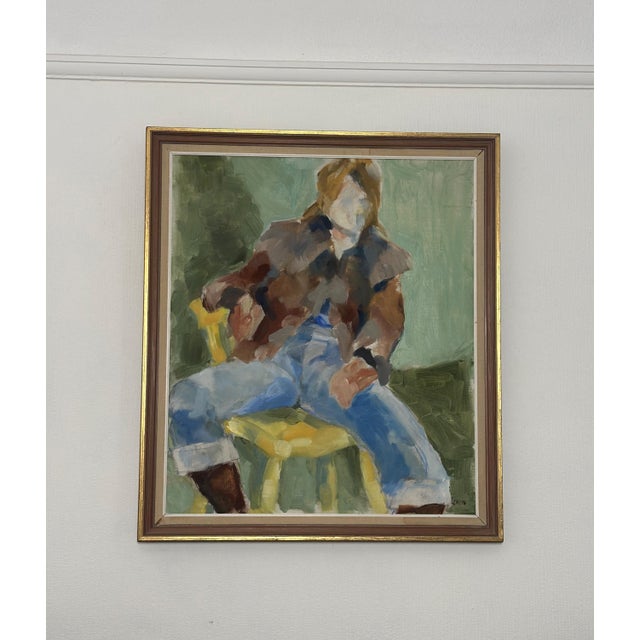 Kaisa Klingse, Sandberg, 1973, Oil on Canvas, Framed For Sale - Image 13 of 18