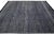 2020s Handmade Contemporary Solid Gabbeh Style Wool Rug in Gray-Charcoal Color For Sale - Image 5 of 9