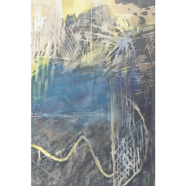Contemporary Odd Moe, Norwegian Artist, Rejse III, Mixed Media on Paper, 1992 For Sale - Image 3 of 7