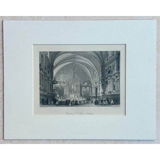 Religious Church of St. Taur (Notre-Dame Du Taur) Toulouse, France, 1840 For Sale - Image 3 of 3