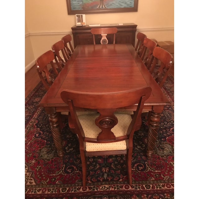 Ethan Allen British Classics Dining Set Chairish