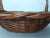 Mid-Century Modern 1960s Yugoslavia Natural Woven Square Basket With Handle For Sale - Image 3 of 13