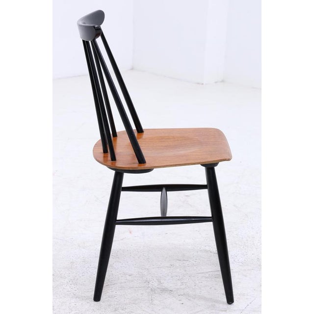 Vintage Fanett Teak Chairs by Lmari Tapiovaara, Set of 4 For Sale - Image 14 of 18