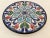 Ceramic Spanish Ceramar Talavera Vintage Wall Plate Hand-Painted 7 In. Polychrome Colors For Sale - Image 7 of 12