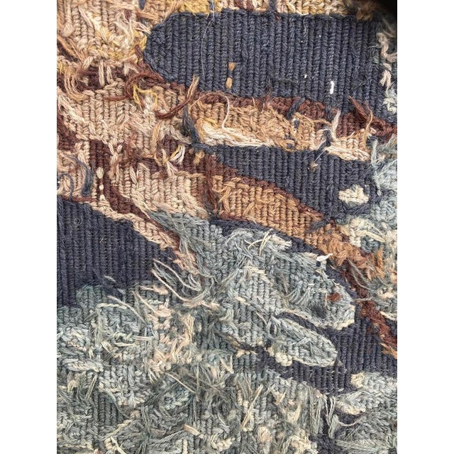 Vintage French Needlepoint Tapestry, 1970s For Sale - Image 16 of 17