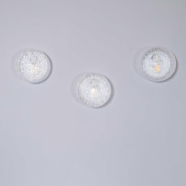 Czech Clear Bubble Wall Lamp, 1950s For Sale - Image 6 of 11