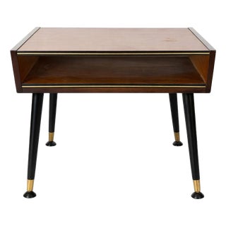 Vintage Atomic Teak Bedside Table, 1960s For Sale