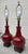 Pair of Vintage Chinese Oxblood Red Glazed Ceramic Table Lamps – 33.5" For Sale - Image 9 of 18