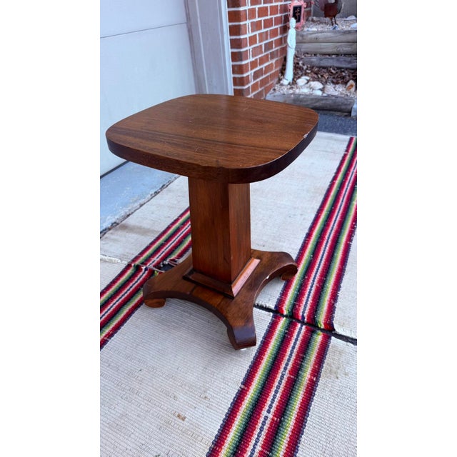 Vintage Mahogany Empire Revival Jardinière Stand, Circa 1920-1930 For Sale - Image 4 of 12