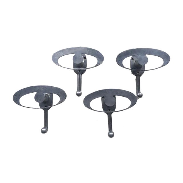 Vintage Aluminum Racks, Set of 4 For Sale