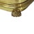 1920s Antique Brass Fender Fireplace Screen With Paw Feet C1920 For Sale - Image 5 of 12