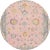 Beautiful contemporary Oushak rug, hand-knotted wool with a pink field, and multicolor accents in all-over floral design,...
