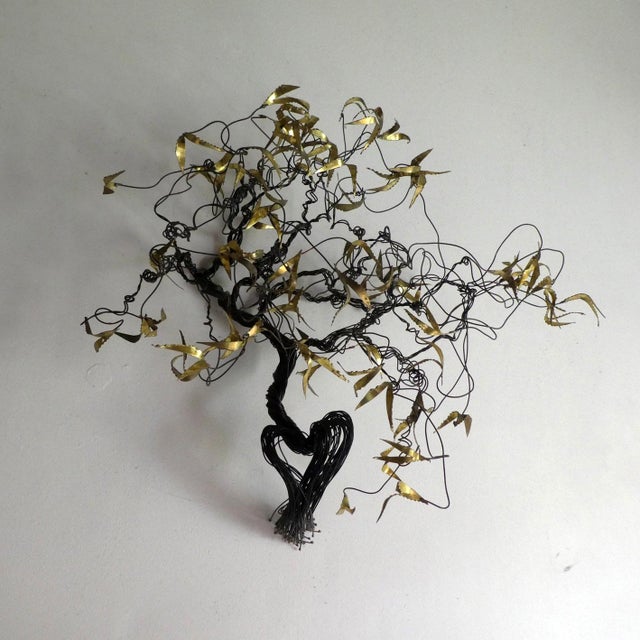 Brass Wall Sculpture by Daniel D'Haeseleer, 1970s For Sale - Image 10 of 12