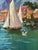 Oil Painting Pier in Front of the City Yuriy Suprunchuk For Sale - Image 9 of 11