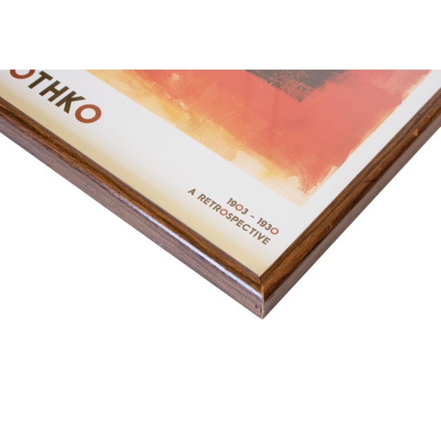 Rothko 1903-1930. A Retrospective, Two Framed Posters For Sale - Image 12 of 14