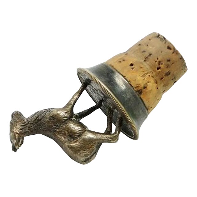 Art Nouveau Figurative Wine Cork, Germany, 1900s For Sale