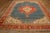 Refined Oushak Antique Turkish Angora Rug With Lovely Cross in the Center in Medallion Pattern For Sale - Image 12 of 12