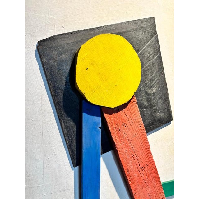 Wood Vittorio Osvaldo Tommasini Farfa, Futurist Door 1929, Wood For Sale - Image 7 of 12