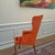 Vintage Cognac Leather Wingback Chair by Hickory Chair For Sale - Image 9 of 10