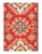 Traditional Pasargad DC Red Color Fine Hand Knotted Kazak Runner Rug For Sale - Image 3 of 3