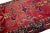 1960s Vintage Handmade Persian Mahal Room Size Wool Rug in Red For Sale - Image 4 of 7