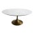 Rh Aero Stone Round Dining Table For Sale