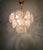 Gold Murano Glass Disc Chandelier, Italy, 1970 For Sale - Image 8 of 17