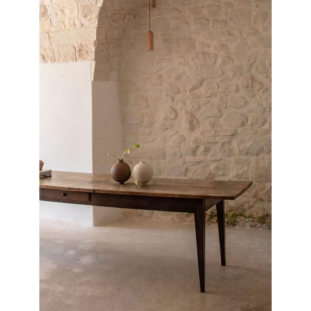 Antique Oak Dining Table, 1700s For Sale - Image 9 of 10