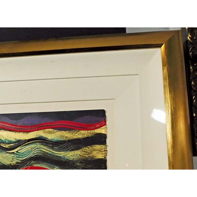 Impressionist Orlando Agudelo-Botero Untitled Mix Media on Paper Hand Signed, Coa Make Offer For Sale - Image 3 of 9