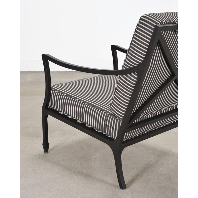 Pair of McKinnon and Harris Beaufort Aluminum Club Chairs For Sale - Image 12 of 18