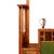 Liberty Planter in Beech with Glass and Marble, 1920s For Sale - Image 4 of 6