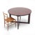 Round Table with Extendable Top, 1970s For Sale - Image 14 of 15