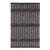 Dash & Albert by Annie Selke Malta Black Woven Wool Rug, 7' 6" x 9' 6" For Sale