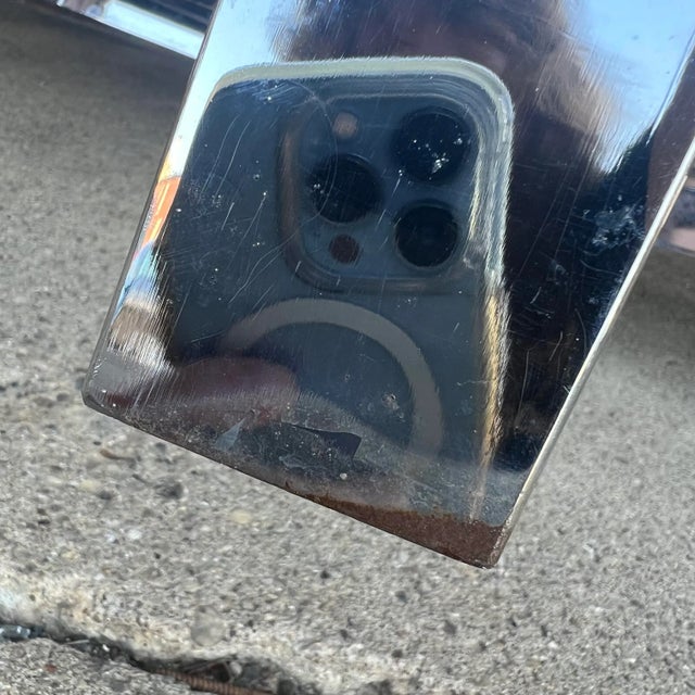 Pair of 80s Cy Mann Chrome Based Club Chairs Milo Baughman Style For Sale - Image 12 of 13