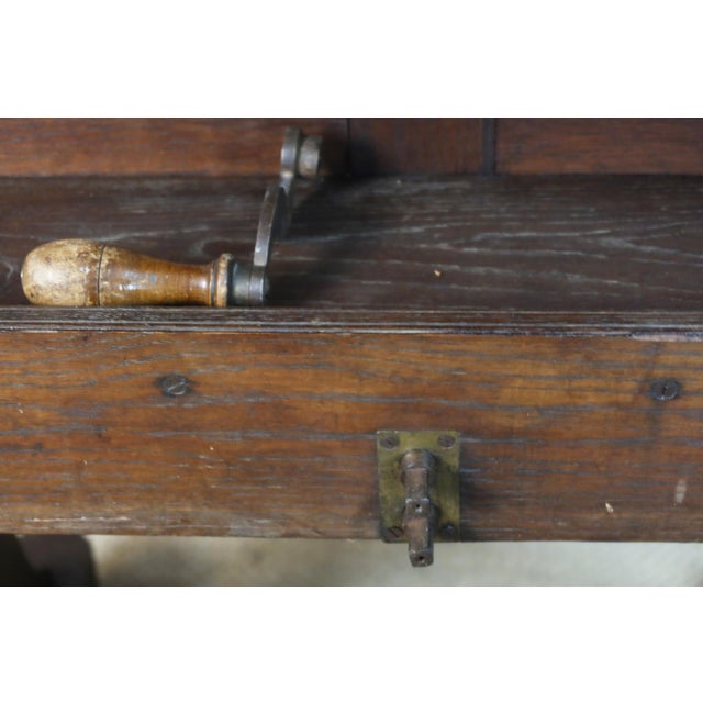 Antique Oak Painters Easel, 1800s For Sale - Image 6 of 13