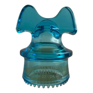 Vintage X-Large Glass Insulator