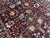 Burgundy Persian-Style Floral Wool Rug, Natural Dyes, 5'9" X 7'9" For Sale - Image 12 of 16