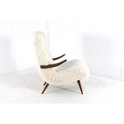 Vintage Dutch Cuddle Chair For Sale - Image 12 of 14