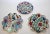 Ceramic Turkish Iznik Style Ceramic Tiles Set of 3 For Sale - Image 7 of 12