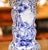 Late 19th Century Pair of 19th Century French Blue and White Delft Vases With Pastoral Scenes For Sale - Image 5 of 12