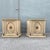 Elegant pair of vintage French Provincial nightstands by Detroit Furniture, featuring softly distressed cream finishes...