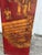 1920s Antique Chinese Red Lacquer Pedestal With the Forbidden City. For Sale - Image 5 of 6