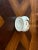 English Vintage Hand-Painted Porcelain Cigarette Lighter For Sale - Image 3 of 4