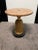 Mid-Century Modern 1950s Mid Century Modern Italian Tassel Side or Martini Table With Marble Top For Sale - Image 3 of 5