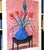 Paper David Hockney Amaryllis in Vase Large Original 1986 Swedish Exhibition Poster For Sale - Image 7 of 10