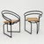 Exceptional original Latonda armchair designed by Mario Botta for Alias, Italy, in 1987. A highly collectible example of...