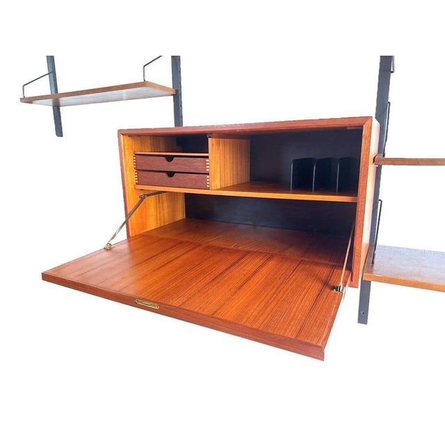 Vintage Royal System Wall Unit by Poul Cadovius, Denmark, 1960s For Sale - Image 9 of 14
