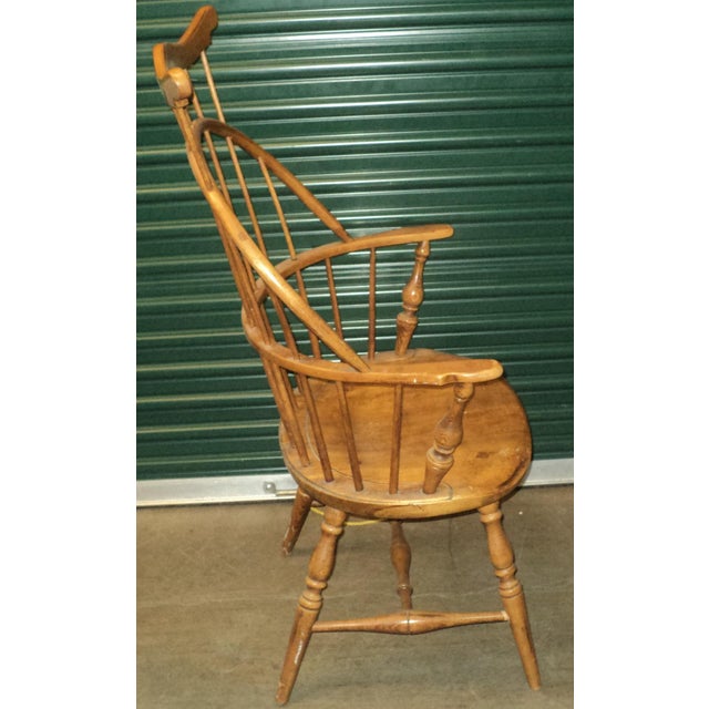 Antique Vintage Windsor Chair For Sale In New York - Image 6 of 7