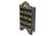 A Spanish polychromatic wine rack cabinet or “Botellero Suelo” by Lora Crafts of Seville, Spain. Hand crafted and made of...