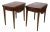 Hickory Chair Furniture Company Late 20th Century Share Pair of Hickory Chair Historical James River Plantations Pembroke Tables Inlay For Sale - Image 4 of 8